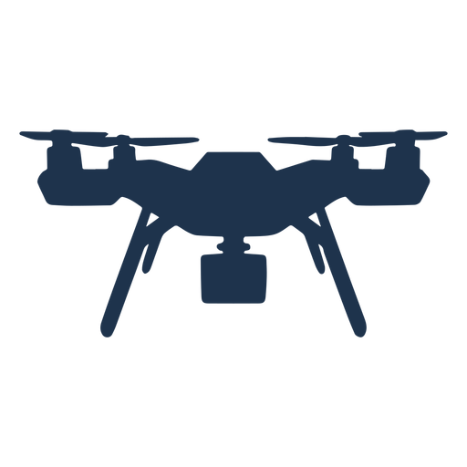 Drohne Quad vorne PNG-Design