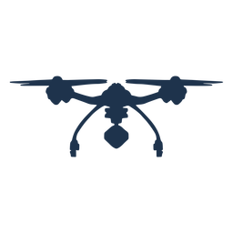 Drohne Quad dünn PNG-Design