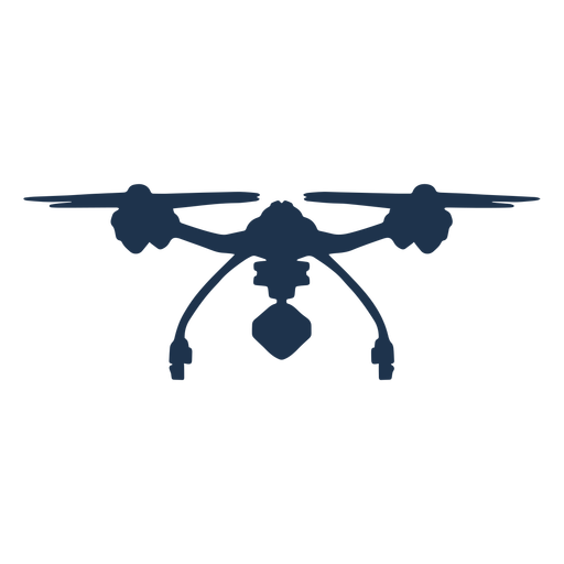Drone quad delgado Diseño PNG