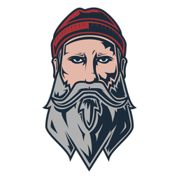 Icono frontal de leñador Diseño PNG