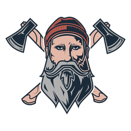 Icono de ejes delanteros de leñador Diseño PNG