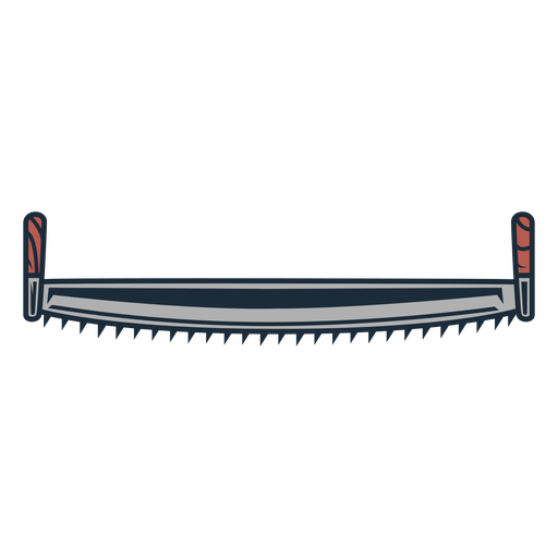 Lumberjack saw double icon saw PNG Design