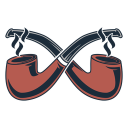 Icono de pipa de fumar leñador Transparent PNG