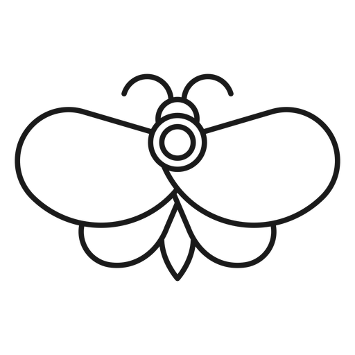 Curso de borboleta mágico Desenho PNG
