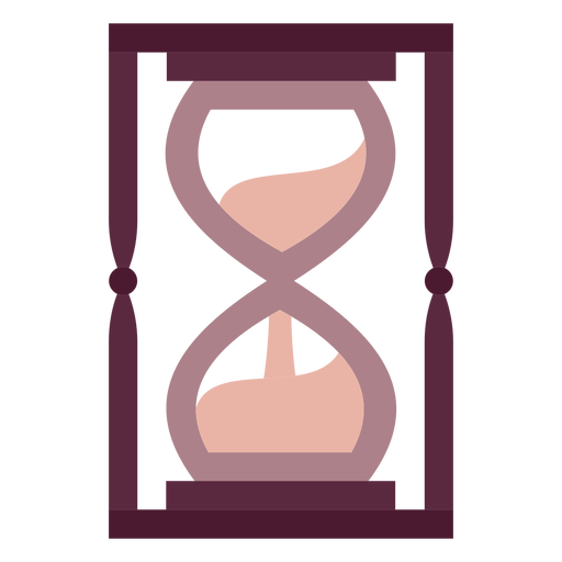 Plano de reloj de arena mago Diseño PNG