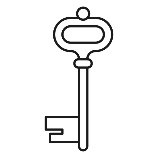 Magician key stroke PNG Design