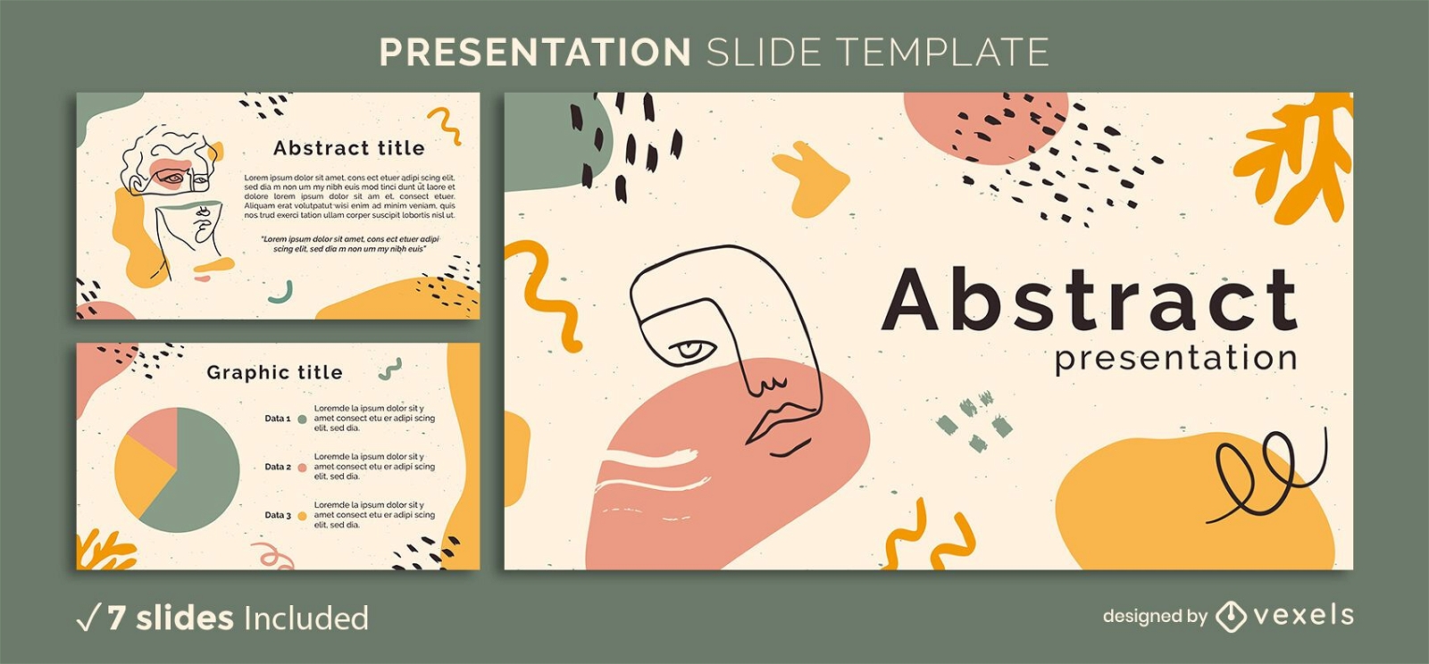 Abstract Organic Presentation Template