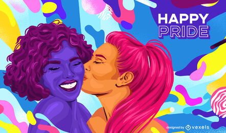 diseño de fondo de orgullo feliz diseño de fondo de orgullo feliz