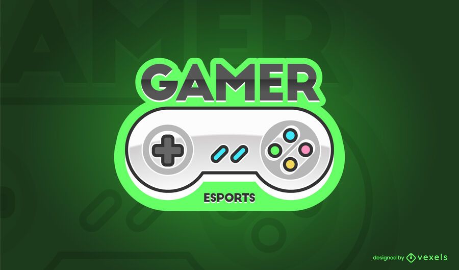 Diseño de logotipo de controlador de juegos Diseño de logotipo de controlador de juegos