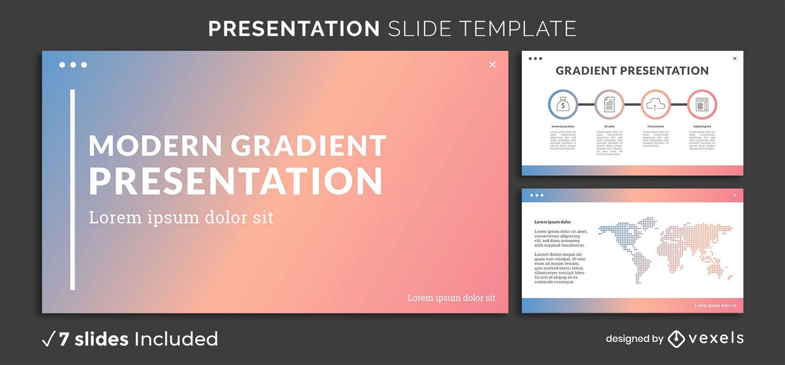 Modern Gradient Presentation Template