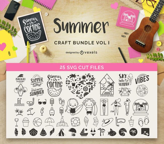 Paquete de manualidades de verano Vol1 Paquete de manualidades de verano Vol1