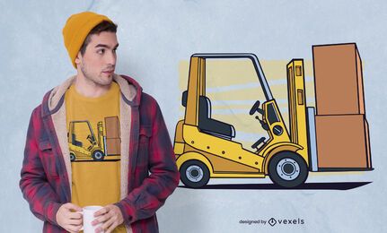 Gabelstapler T-Shirt Design