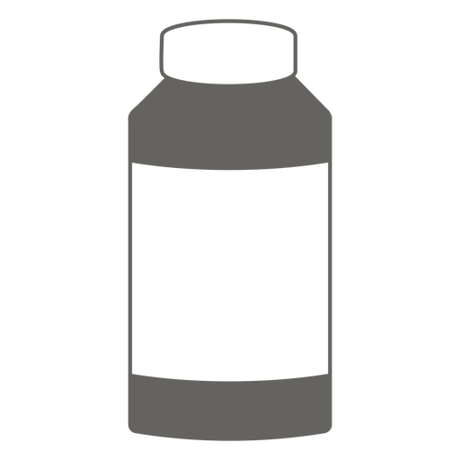 Download Bottle with cap grey icon - Transparent PNG & SVG vector file