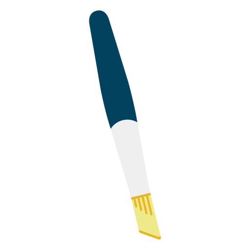 Icono plano de cuchillo de corte Diseño PNG