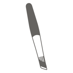 Ícone de faca de corte cinza Transparent PNG