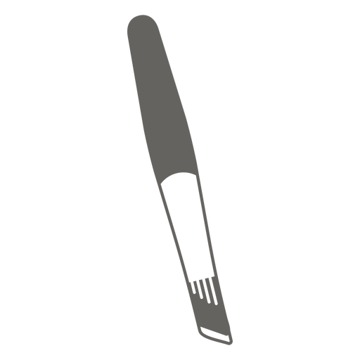 Icono de cuchillo de corte gris Diseño PNG