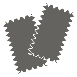 Muestra de tela muestra icono plano gris Diseño PNG