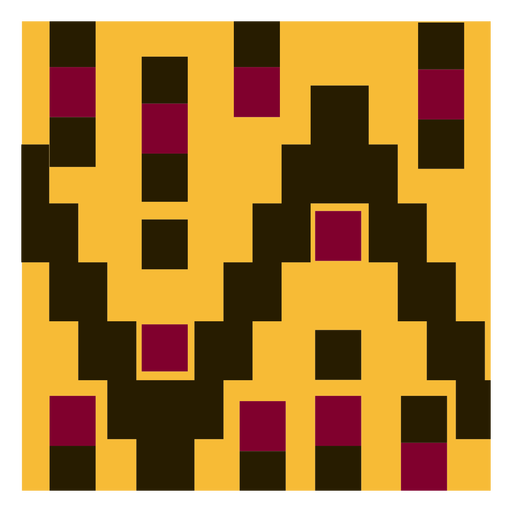 Composição geométrica de roupas kente Desenho PNG