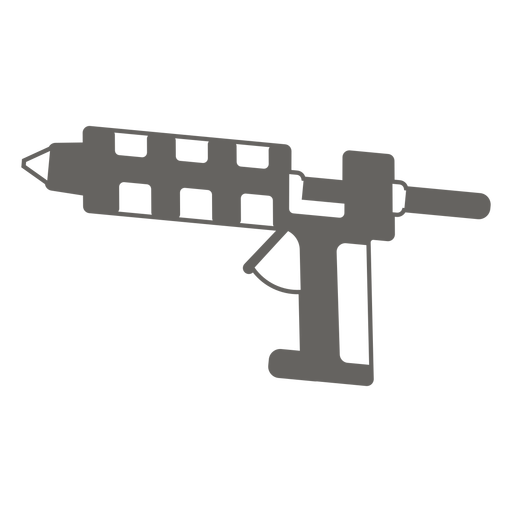 Hot glue gun grey icon PNG Design