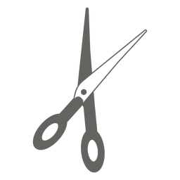 Scissors grey icon PNG Design
