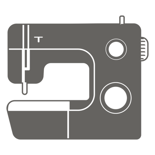 Sewing machine grey icon PNG Design