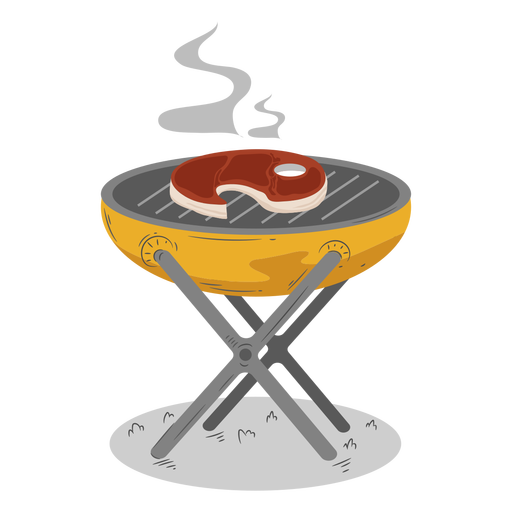 Barbacoa para cocinar filete a la parrilla Descargar PNG/SVG transparente