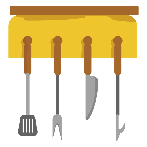 Suporte de conjunto de ferramentas para churrasco