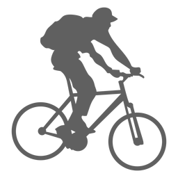 Carrier Backpack Cyclist Silhouette PNG & SVG Design For T-Shirts