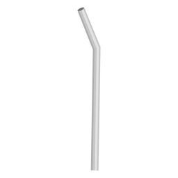 Gray paper bendy straw illustration icon