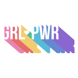 Womens day girl power lettering Womens day girl power lettering