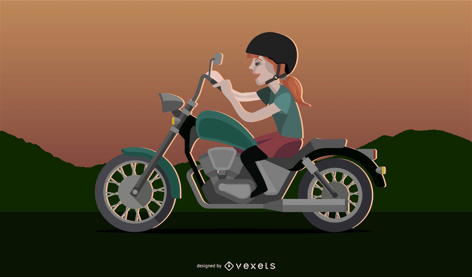 Garota da motocicleta 2