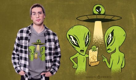 alien contract t-shirt design