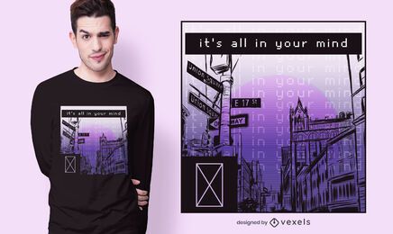 diseño de camiseta todo en tu mente diseño de camiseta todo en tu mente