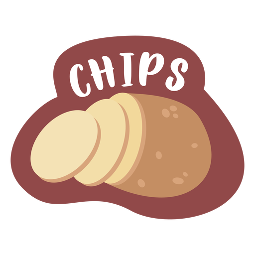 Download Chips pantry label - Transparent PNG & SVG vector file