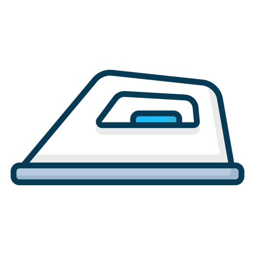 Clothes iron laundry PNG Design