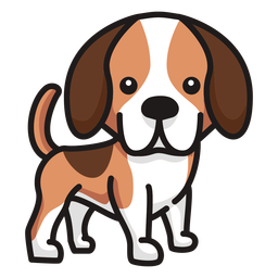 Cute Puppy Staring PNG & SVG Design For T-Shirts