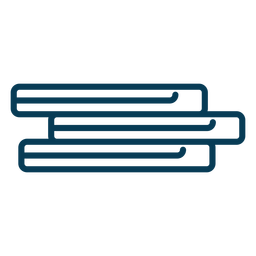 Trazo de lavandería de ropa doblada Diseño PNG