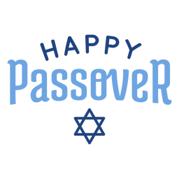Letras de páscoa feliz com david Desenho PNG