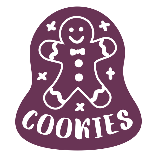 Etiqueta de biscoitos de despensa Desenho PNG