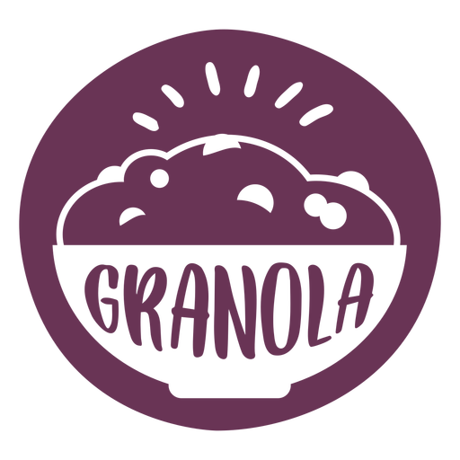 Pantry granola label PNG Design