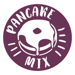 Pantry Pancake Mix Label PNG-Design