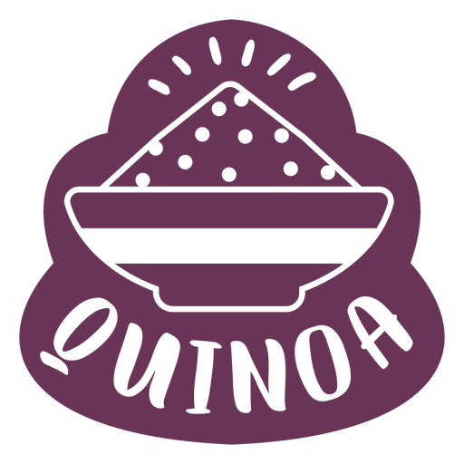 Pantry Quinoa Label PNG-Design