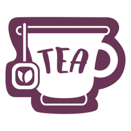 Rótulo de chá de despensa Transparent PNG