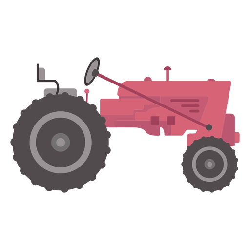 Design PNG E SVG De Ícone De Trator Agrícola Para Camisetas