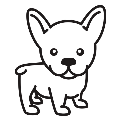 Olhando fixamente filhote cachorro Desenho PNG