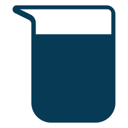 Water in container blue PNG Design