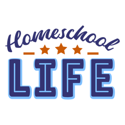 Letras de vida em casa Desenho PNG