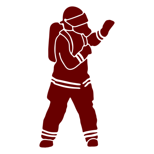 Download Mask gesture firefighter silhouette - Transparent PNG ...