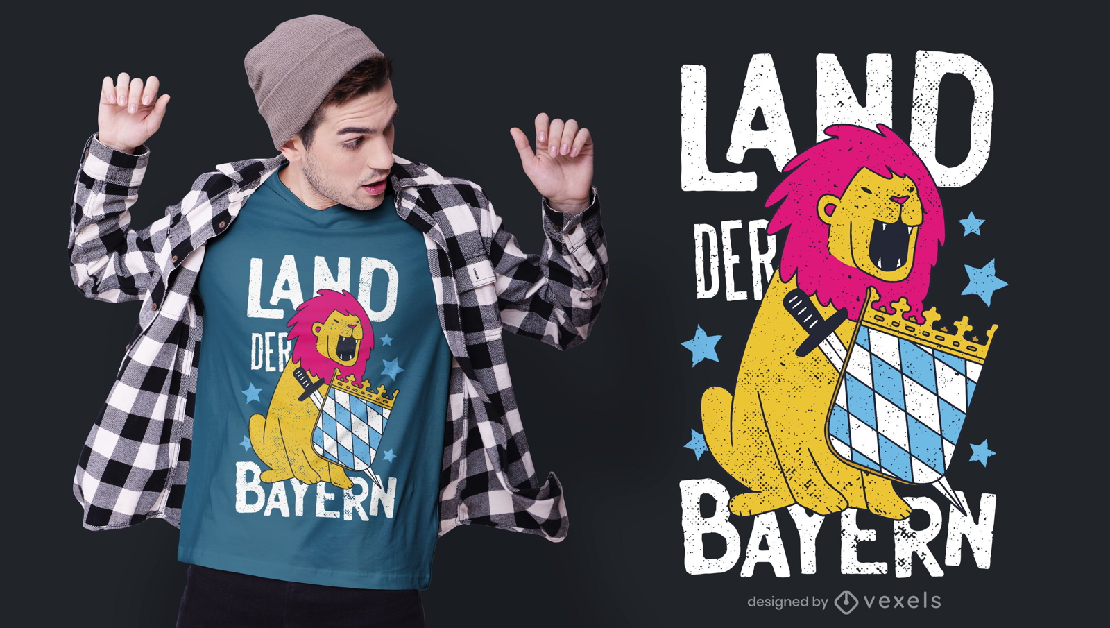 Design de camiseta alemã do Bayern