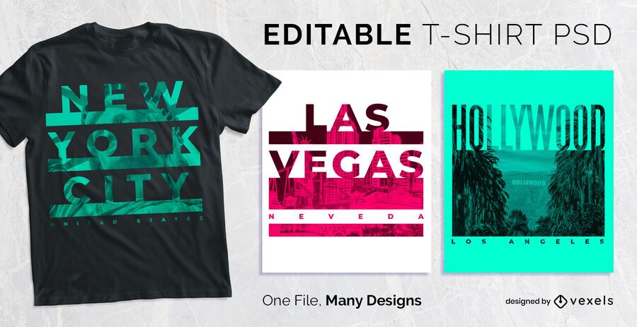 Underline Text Effect T-shirt Design PSD Underline Text Effect T-shirt Design PSD